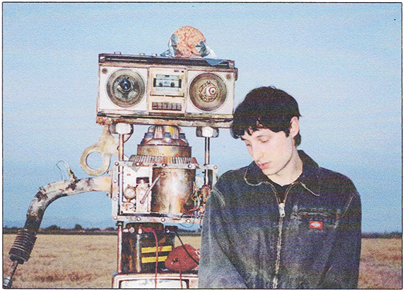 B3000 robot standing beside Becket